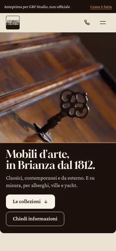 L'anteprima dopo 22 secondi.
